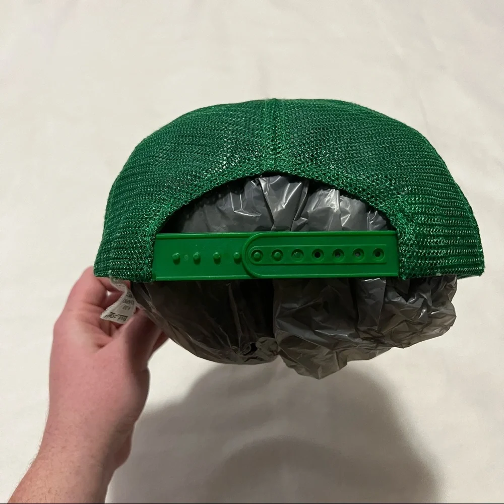 John Deere swingster vintage hat snap back green 90s farmer foam trucker - Picture 6 of 9